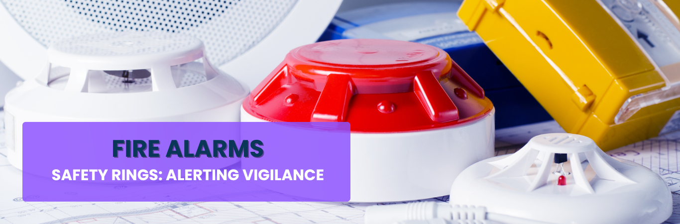Beam fiber fire alarms